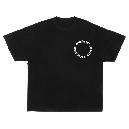 T-SHIRT FRAPP, JUGG, FINESSE NOIR